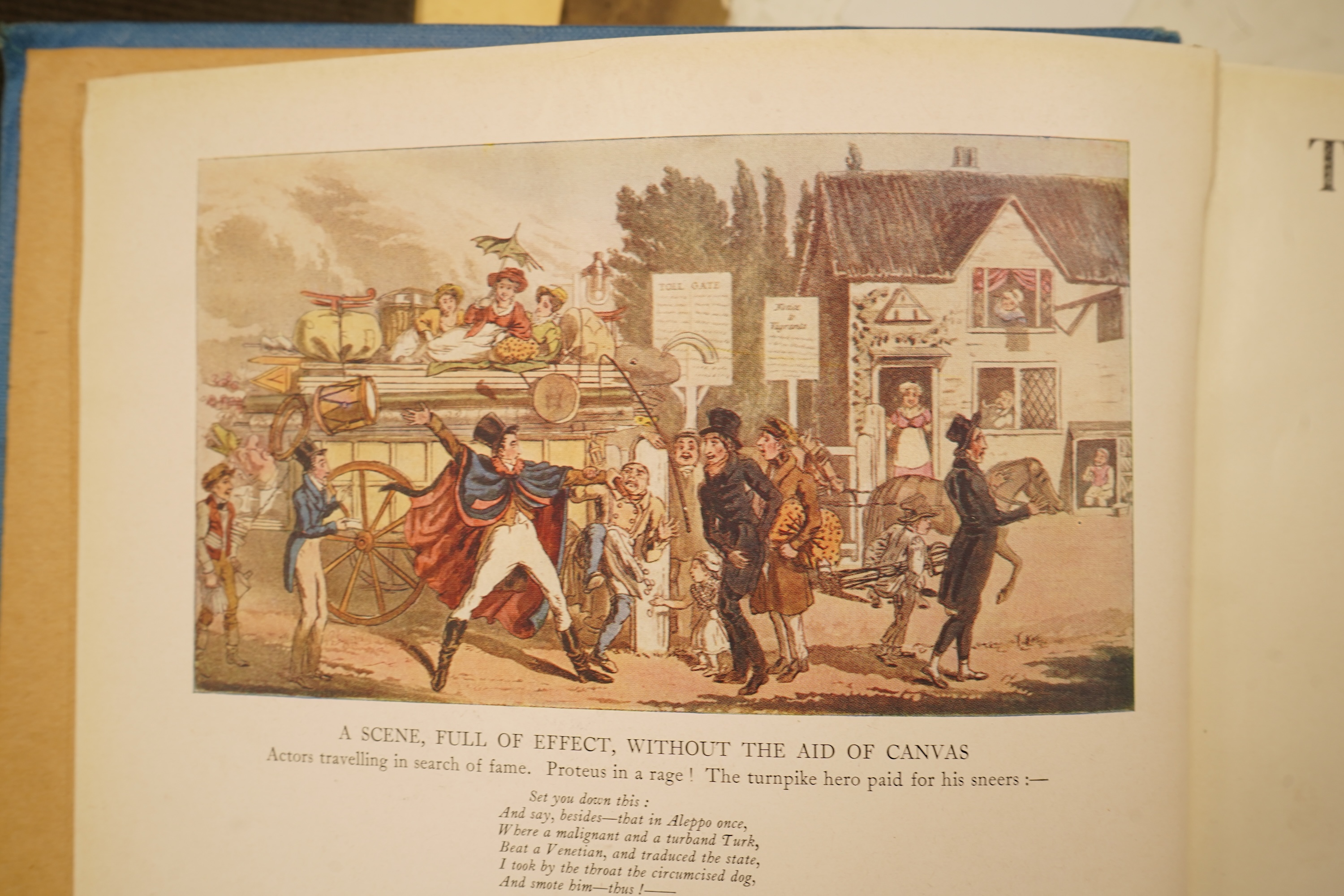 Mogg, Edward - Paterson's Roads ... all the Direct and Principal Cross Roads in England and Wales ... 18th edition (revised etc.). 9 folded maps; old gilt calf. 1826; Report for the Select Committee Appointed to Consider